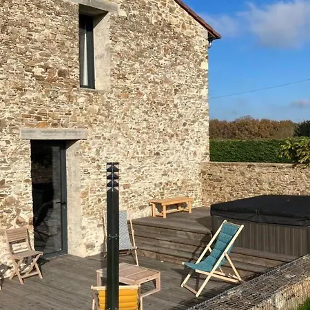 Ancienne Grange Renovee Pres De Nantes Avec Spa Et Jardin - Fr-1-306-1233 펜션 *